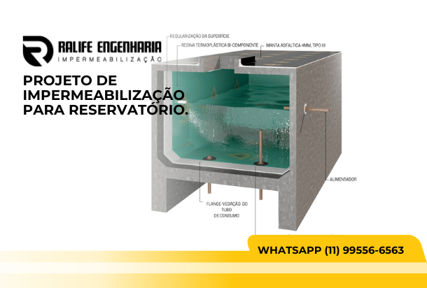 Projeto de Impermeabilização Reservatório